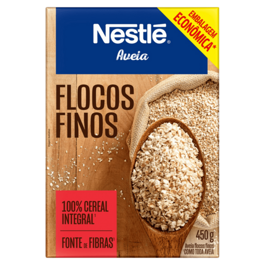 Aveia em Flocos Nestle 450g Finos