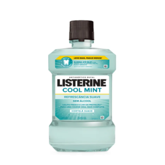 Antissep.bucal Listerine 1l Lv+pg- Cool Mint Zero