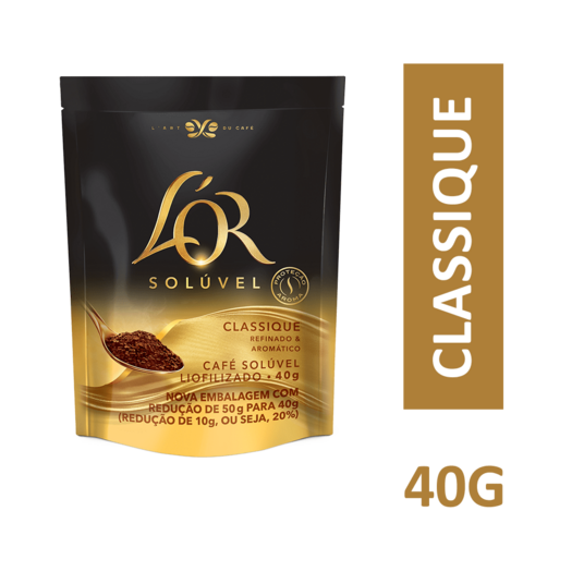 Cafe Soluvel Lor 40g Classique