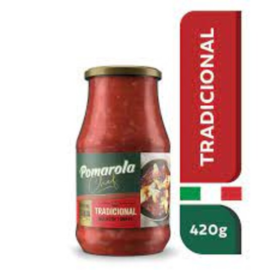 Molho de Tomate Pomarola 420g Tradicional