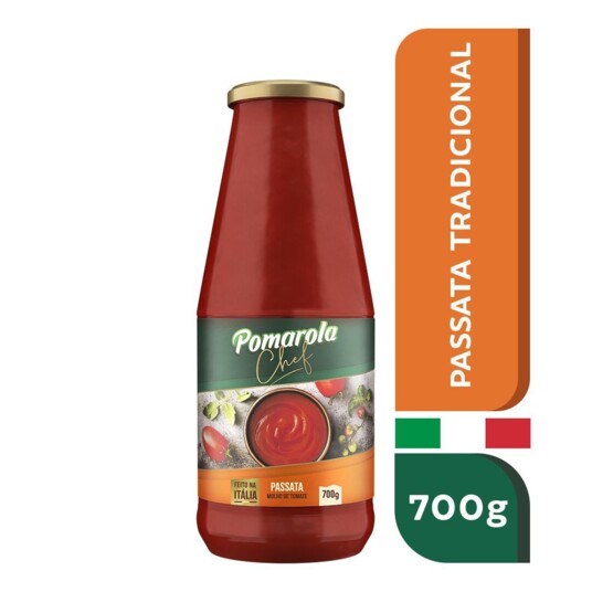 Molho de Tomate Pomarola 700g Passata