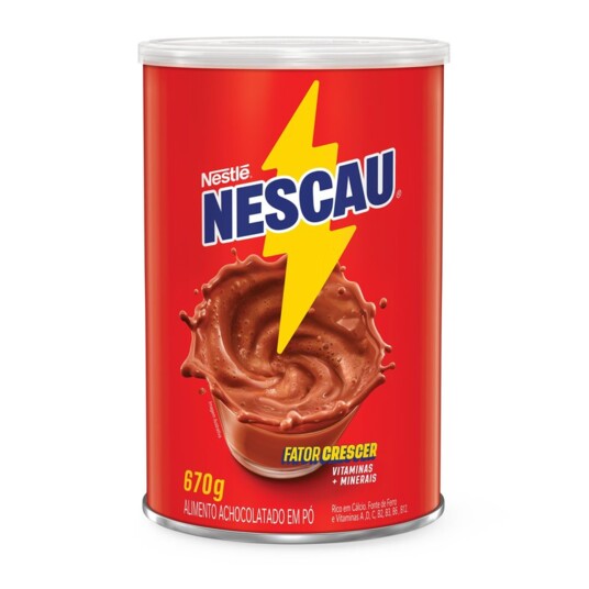 Achocolatado em Po Nescau 670g Lata