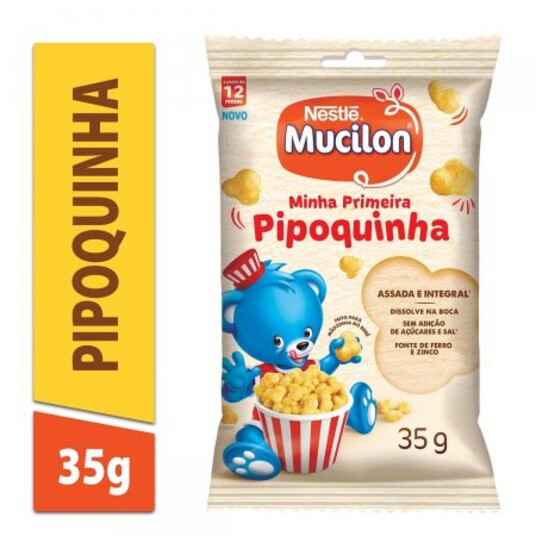 Pipoquinha Mucilon 35g Milho