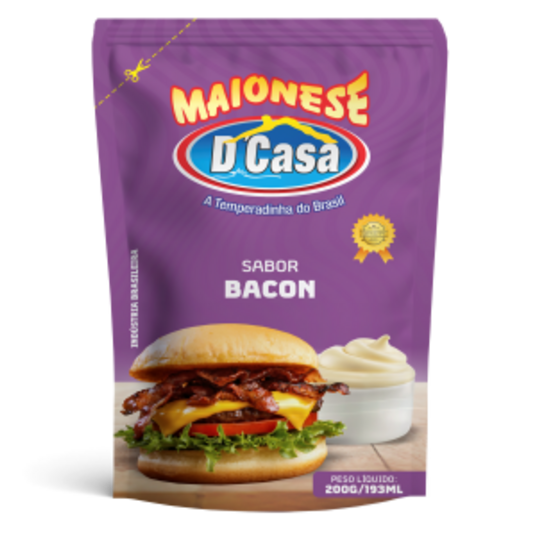 Maionese da Casa 200g Bacon