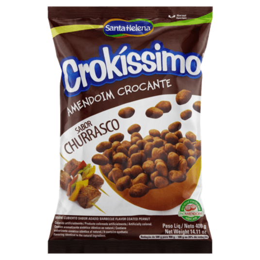 Amendoim Crokissimo 400g Churrasco