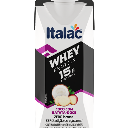 Bebida Lact.whey Italac 250ml 15g Prot.bat.doc/c.