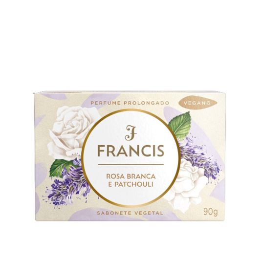 Sabonete Barra Francis 90g Classico Branco