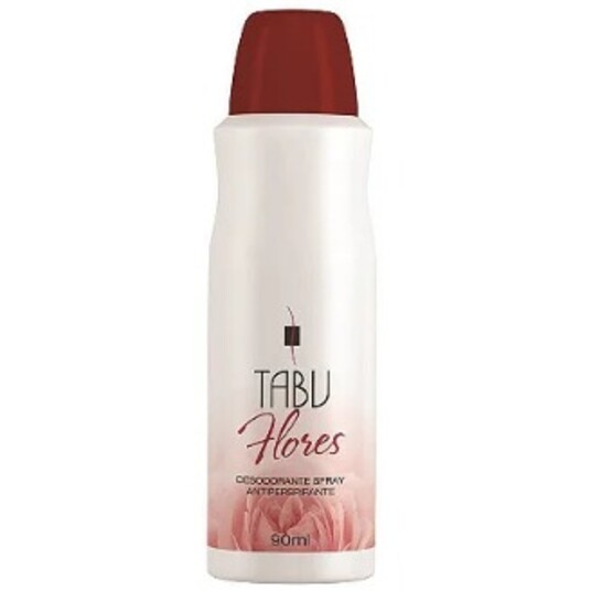Desod.spray Tabu 90ml Flores