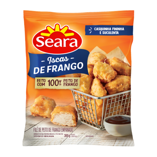 Isca de Frango Seara 300g Emp.tradicional
