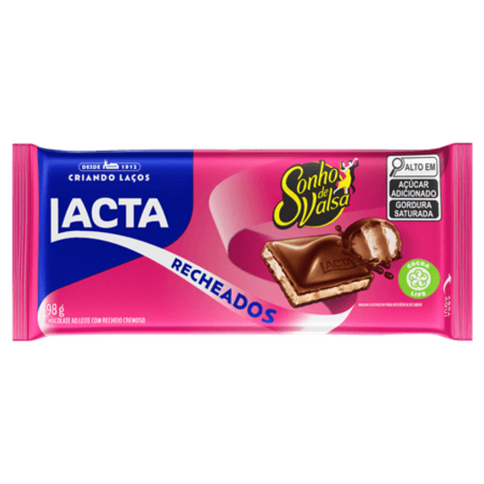 Chocolate Lacta 98g Sonho de Valsa