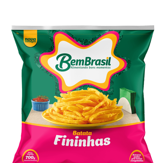Batata Bem Brasil 700g Fininhas