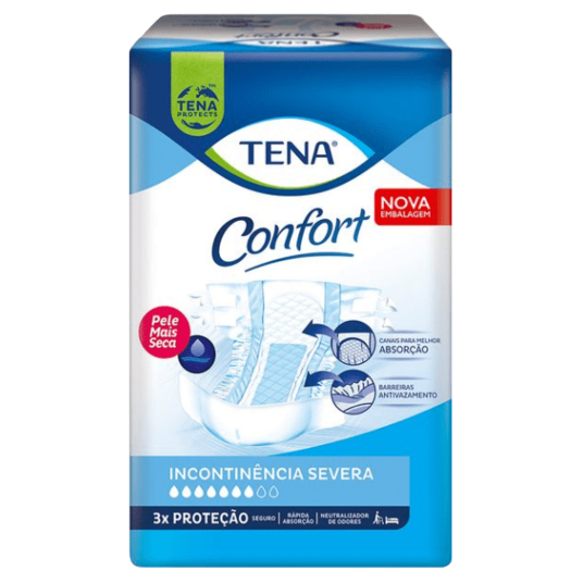Fralda Confort Tena Regular 9un P