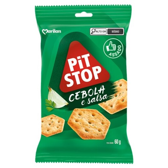 Snack Pit Stop Marilan 60g Cebola/salsa