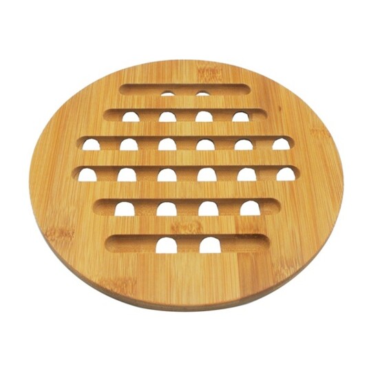 Descanso de Panela Mozcada 15cm Bambu