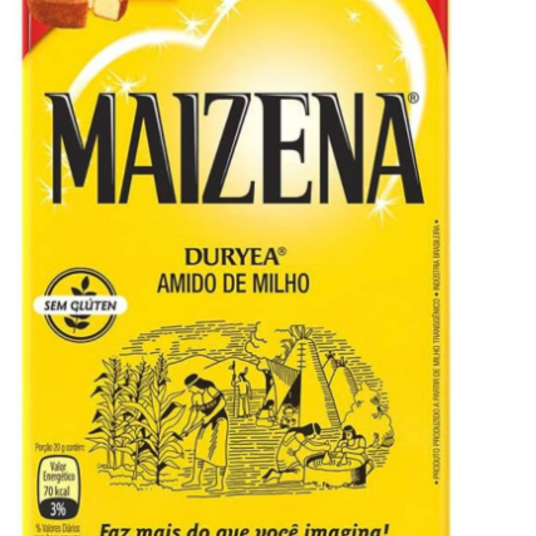 Amido Maizena Lv500g Pg380g Milho