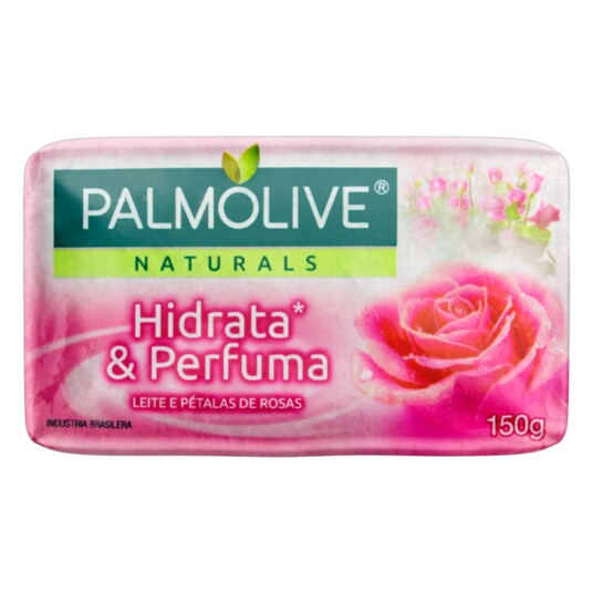 Sabonete Barra Palmolive 150g Leite/rosas