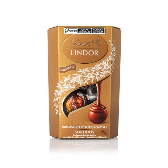 Bombom Lindor Lindt 75g Sortido