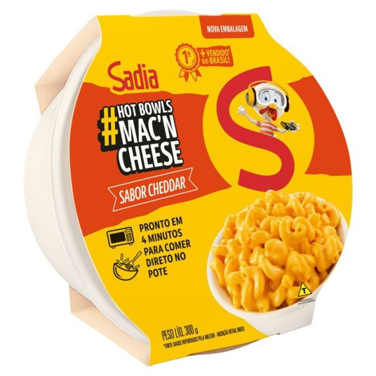 Mac N Cheese Sadia 300g Cheddar
