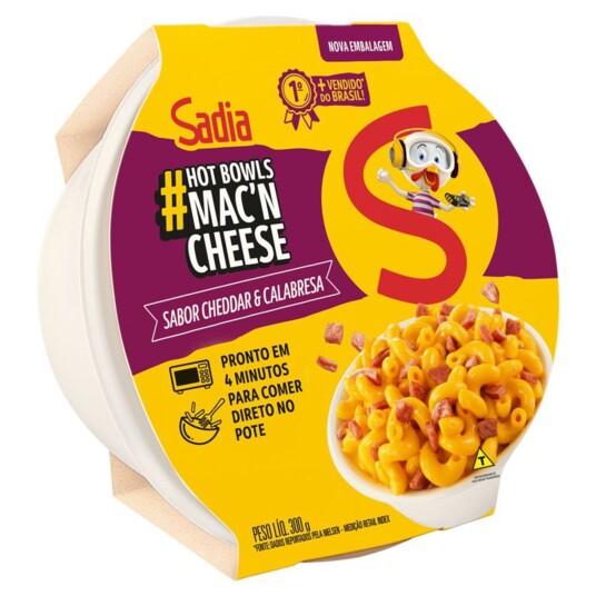 Mac N Cheese Sadia 300g Calabresa/ched.