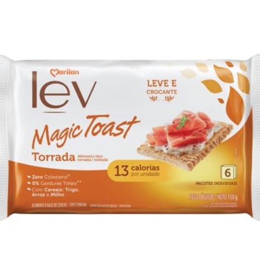 Torrada Lev Magic Toas.marilan 110g Original