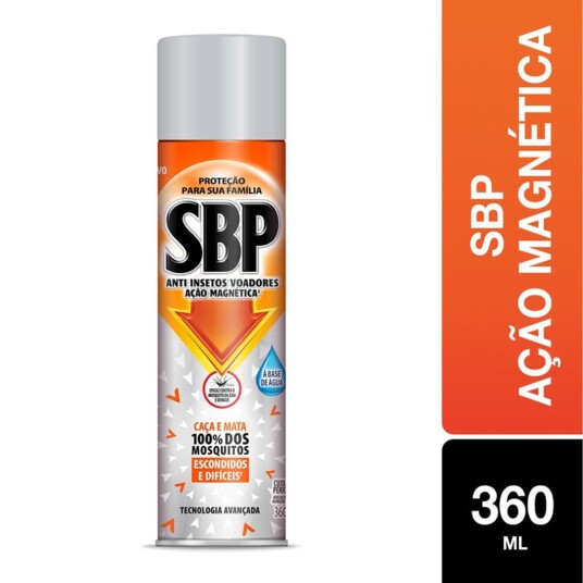Inseticida Aero.sbp 360ml Acao Magnetica