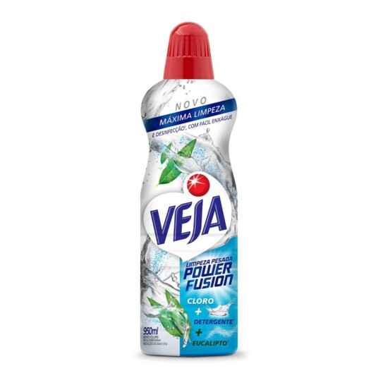 Limpeza Pesada Veja Pow.fus.950ml C/cloro/det.euc