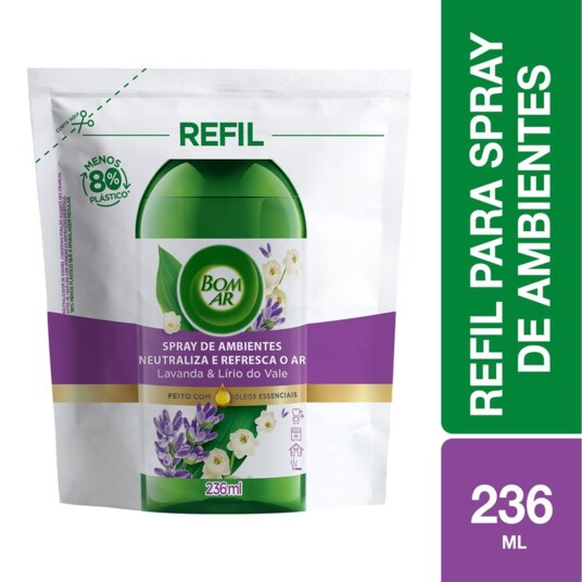 Neutraliz.de Odores Bom Ar 236ml Lav./lir.val.rf