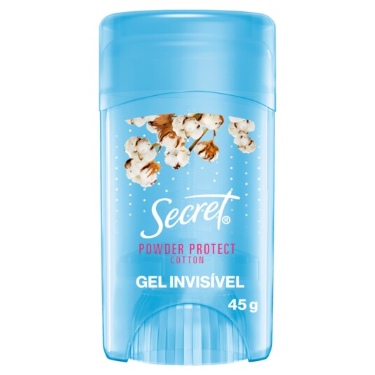 Desod.gel Secret 45g Powder Prot Cot