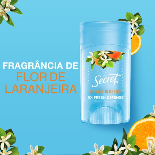 Desod.gel Secret 45g Orange Blossom