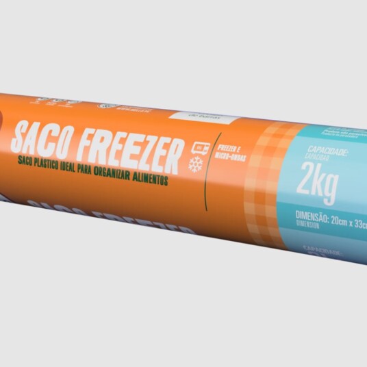Saco Freezer Mello 50un 20x33cm 2kg