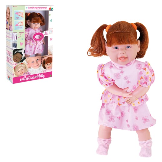 Boneca Meninas Brasileiras Milk Un Ruiva