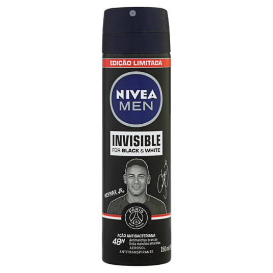 Desod.aerossol Nivea 150ml In.bla/wh.po.
