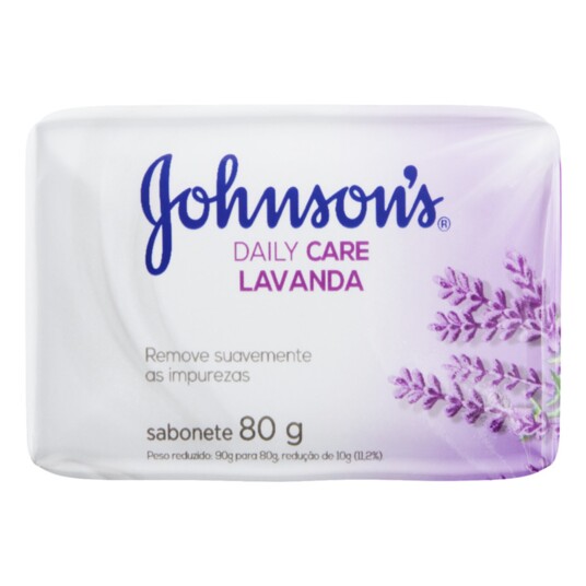 Sabonete Barra Nutri Johnsons 80g Lavanda