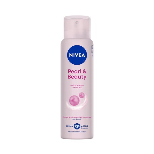 Desod.aerossol Nivea 150ml Pearl Beauty