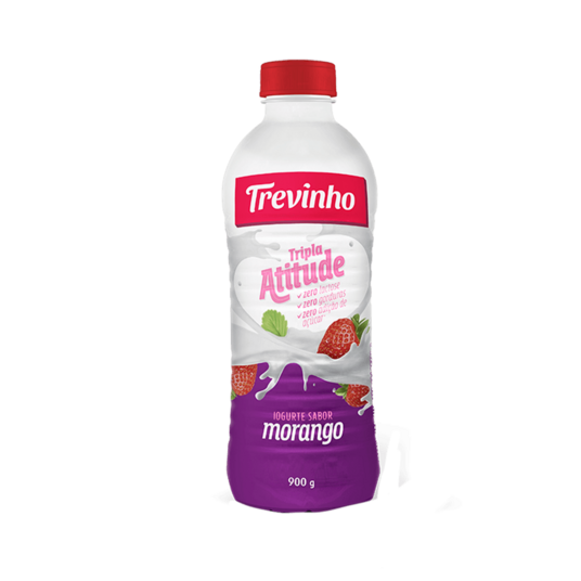 Iogurte S/lac.trevinho 800g Morango