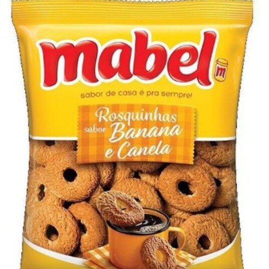 Rosquinha Mabel 300g Banana/canela
