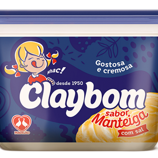 Margarina Claybom 1kg Manteiga Resf.