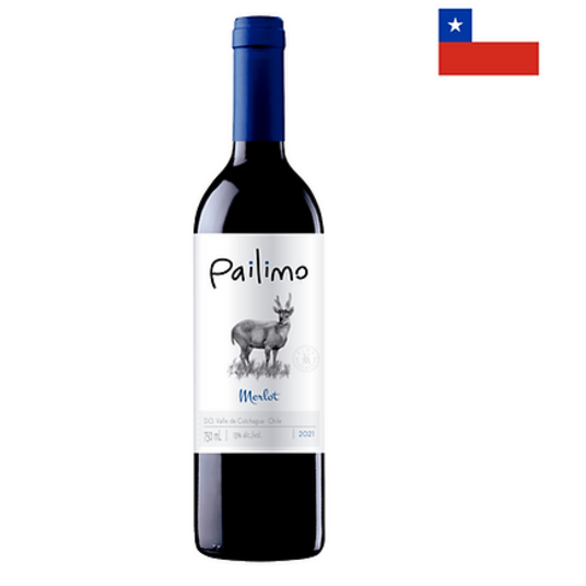 Vinho Chi Pailimo 750ml Tinto Merlot