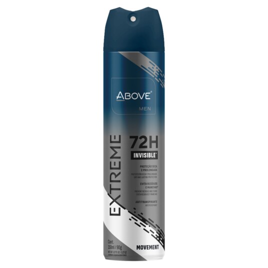 Desod.aerossol Above Men 150ml Movem.72h Extr