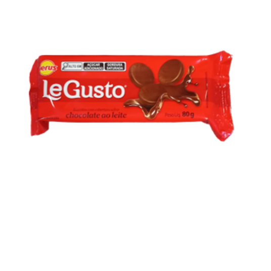 Biscoito Legusto Kerus 80g Chocol.ao Leite