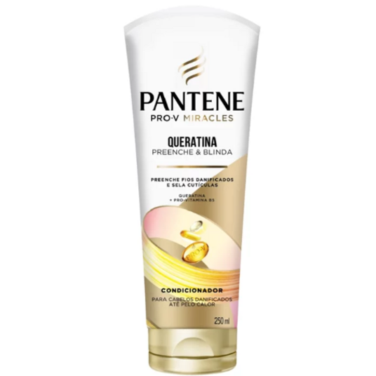 Cond.pantene 250ml Queratina