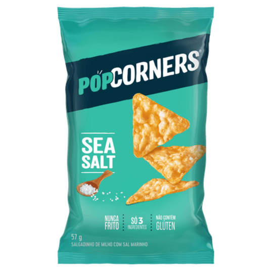 Salgadinho Popcorners 57g Sea Salt