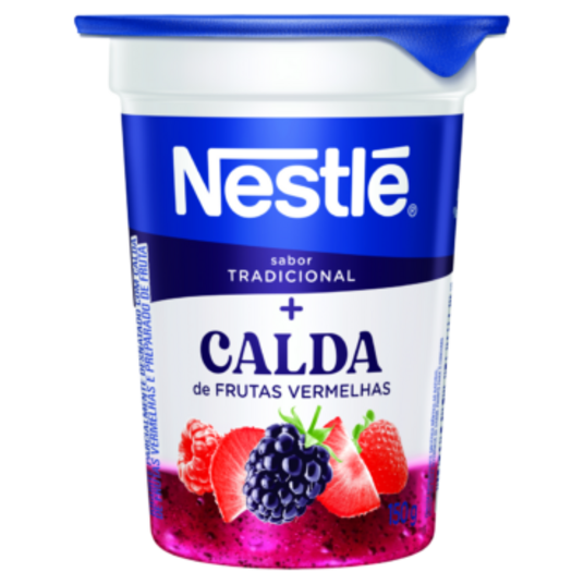 Iogurte Bicamada Nestle 150g Frut.vermelhas