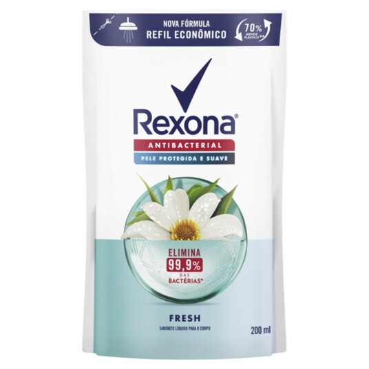 Sabonete Liq.ref.rexona 200ml Antib.fresh R.