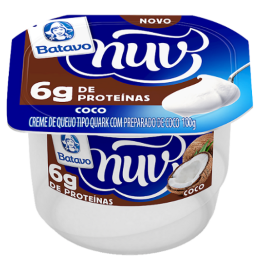 Creme Quark Batavo 100g Coco