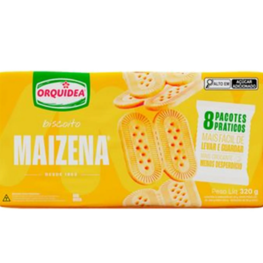 Biscoito Maizena Orquidea 320g