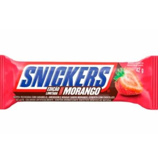 Chocolate Snickers 42g Morango