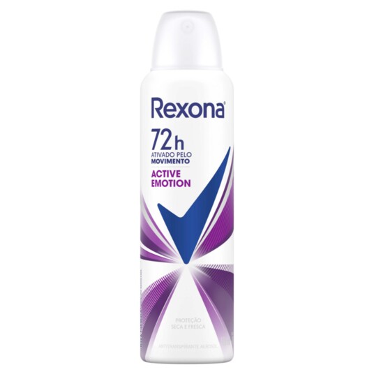 Desod.aerossol Rexona 150ml Active Emotion