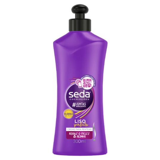Creme de Pentear Seda 300ml Liso Perfeito