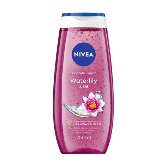 Sabonete Liq.nivea 250ml Oil Water Lily